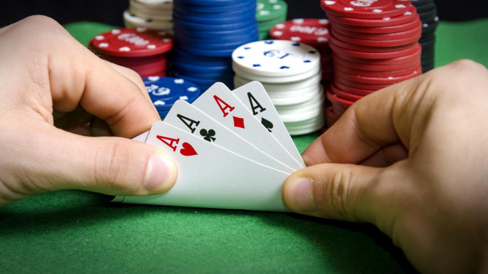 When playing poker, what does an Ace mean