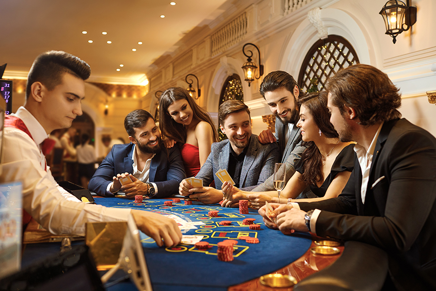 The Dynamics of Group Play in Casino Tournaments